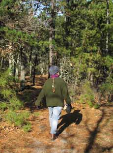 Photo by John Bunnell, along the Batona Trail